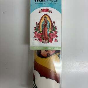 WallWear Our Lady of Guadalupe Removable Wall Stickers 14.5" x 21.5"